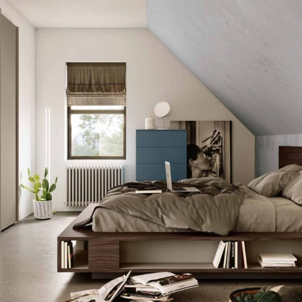 Camera da letto completa stile moderno - Argon - Kasarreda