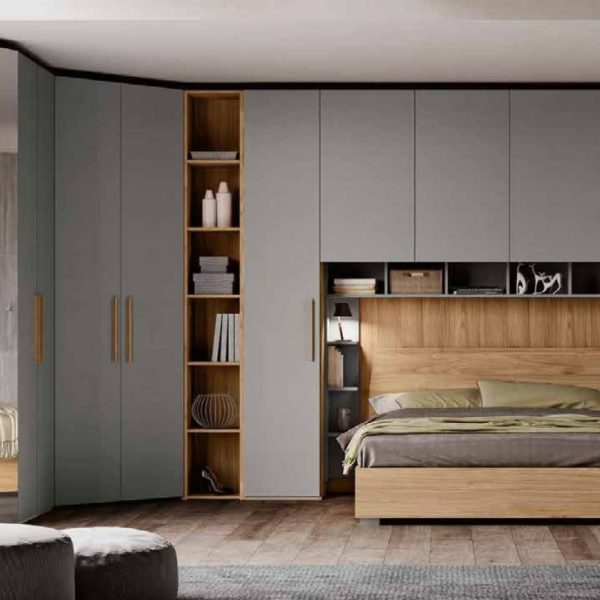 Camera da letto completa stile moderno - Enea - Kasarreda