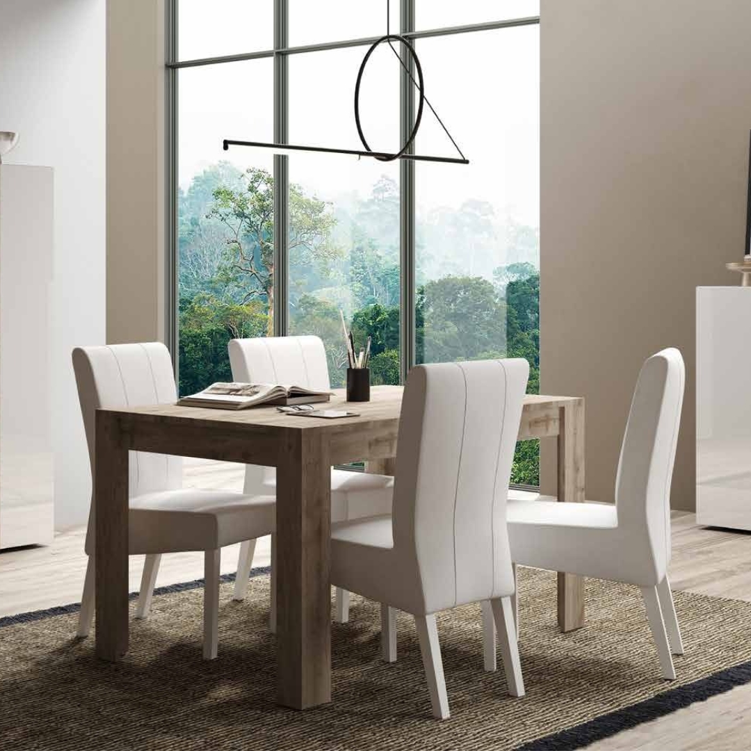 Tavolo allungabile 137/185 x 90 cm rovere Cadiz - Viktra