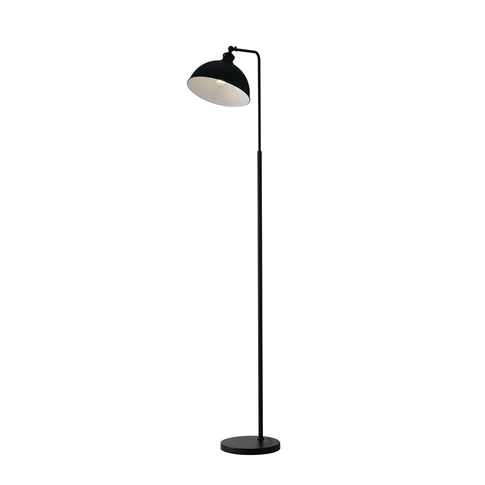 PIANTANA CHARLESTON NERA 1XE27 25X40X165CM Nero - CHARLESTON