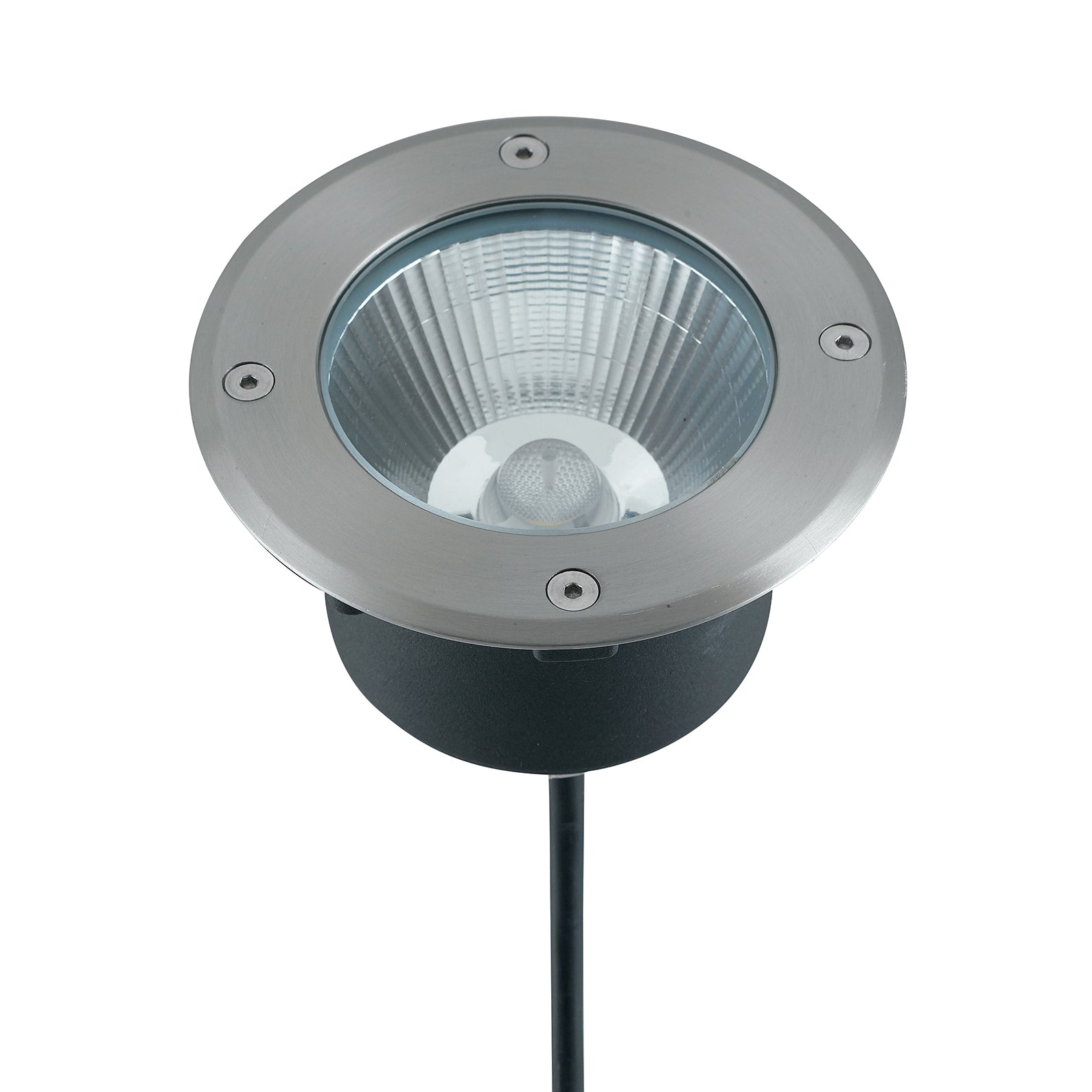 CALPESTABILE LED WALK ACCIAIO IN ACCIAIO 12W 1500LM 4000K IP67 14X14X9,15CM Acciaio - WALK