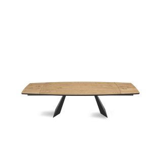 white-GILMOUR _ nero rovere crudo _ aperto frontale