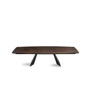 white-GILMOUR _ nero rovere termico _ aperto frontale