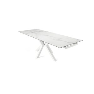 white-JACKY _ bianco marmo bianco lucido _ aperto trequarti