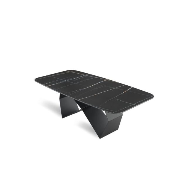 white-KARL _ nero marmo sahara noir lucido _ trequarti