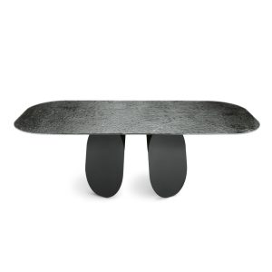 white-MAYA 240 _ nero vetro fumè _ frontale